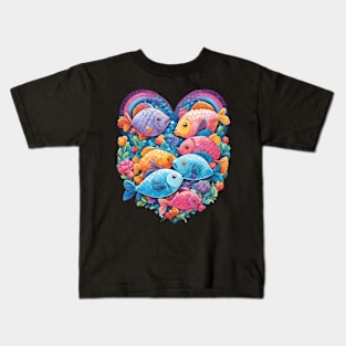 Fish Lover Kids T-Shirt